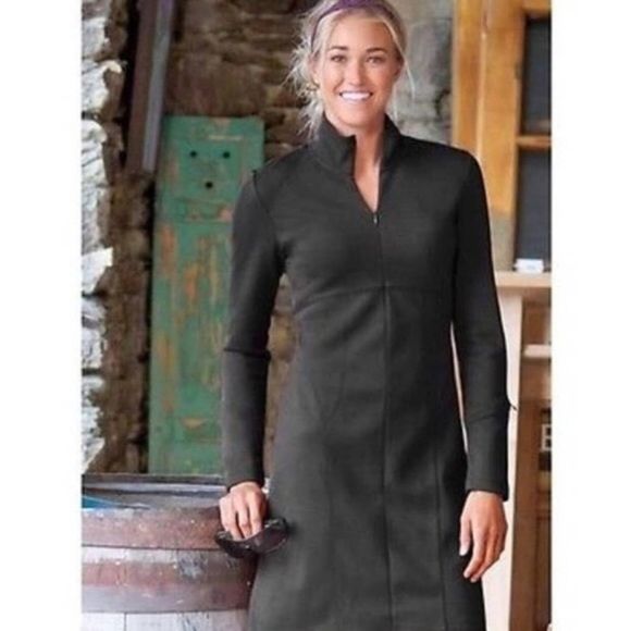 Athleta Cassidy Sweater Dress in Charcoal - Picture 1 of 12